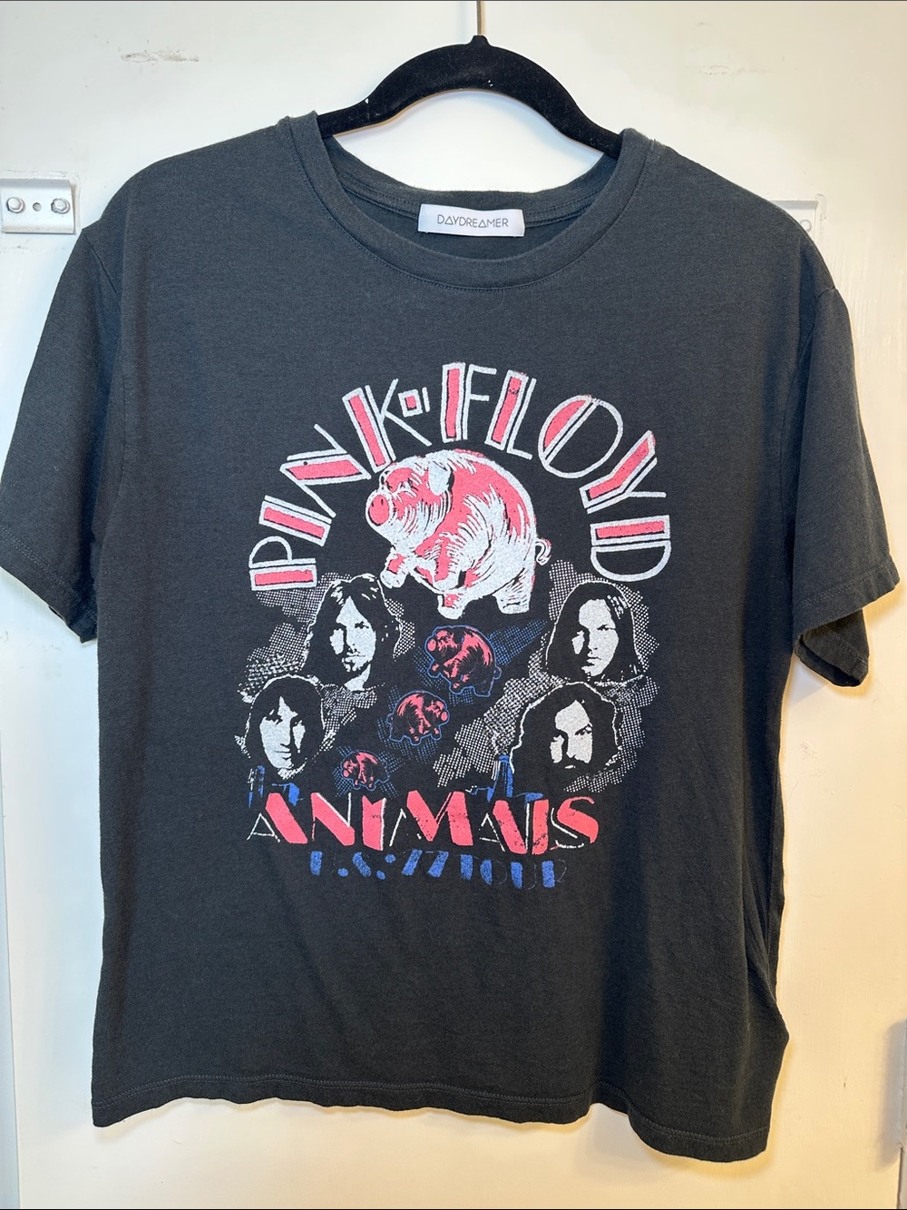 Daydreamer Pink Floyd Black Graphic Tee
